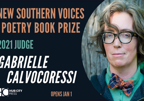 Gabrielle Calvocoressi to judge 2021 New Southern Voices Prize
