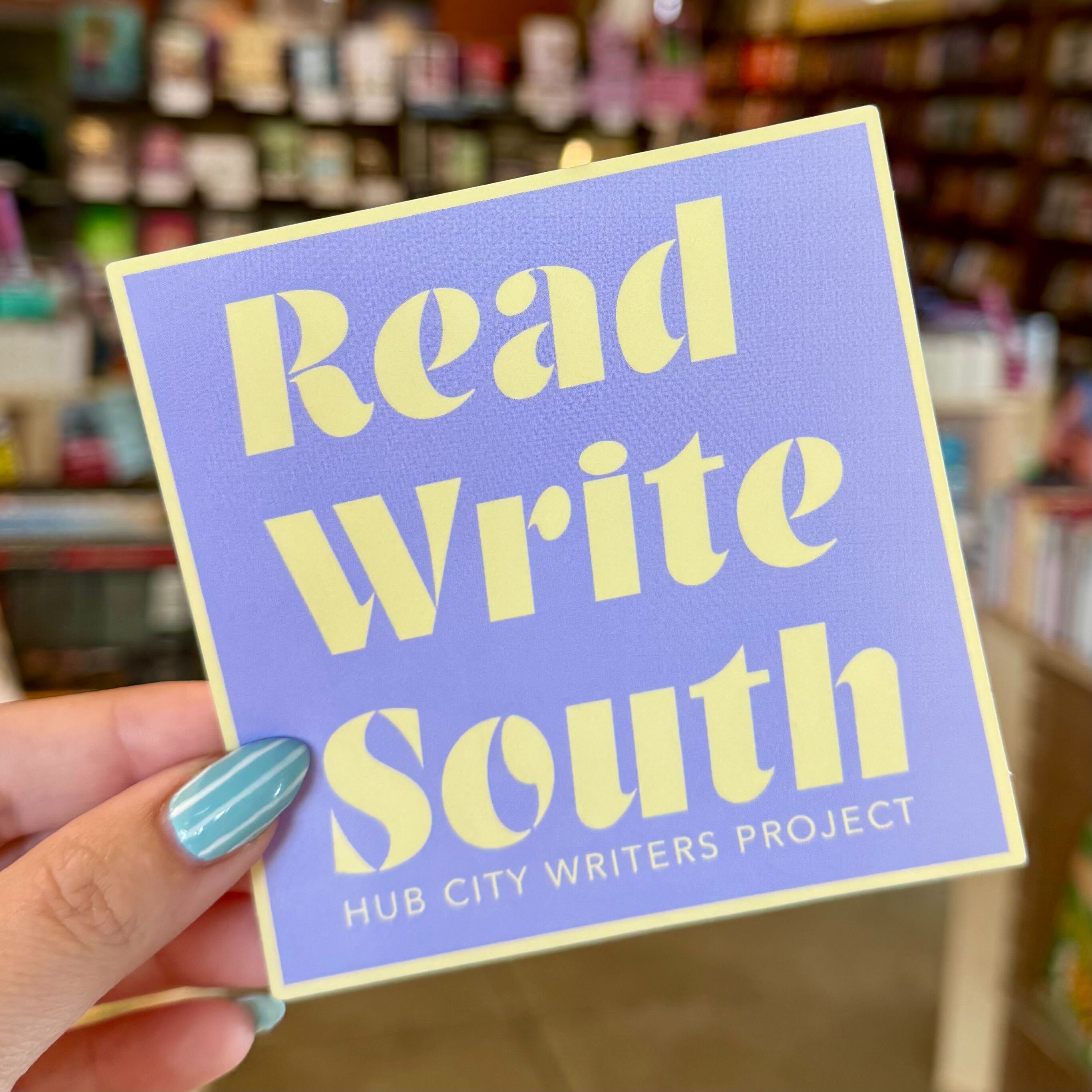 Read Write South Sticker