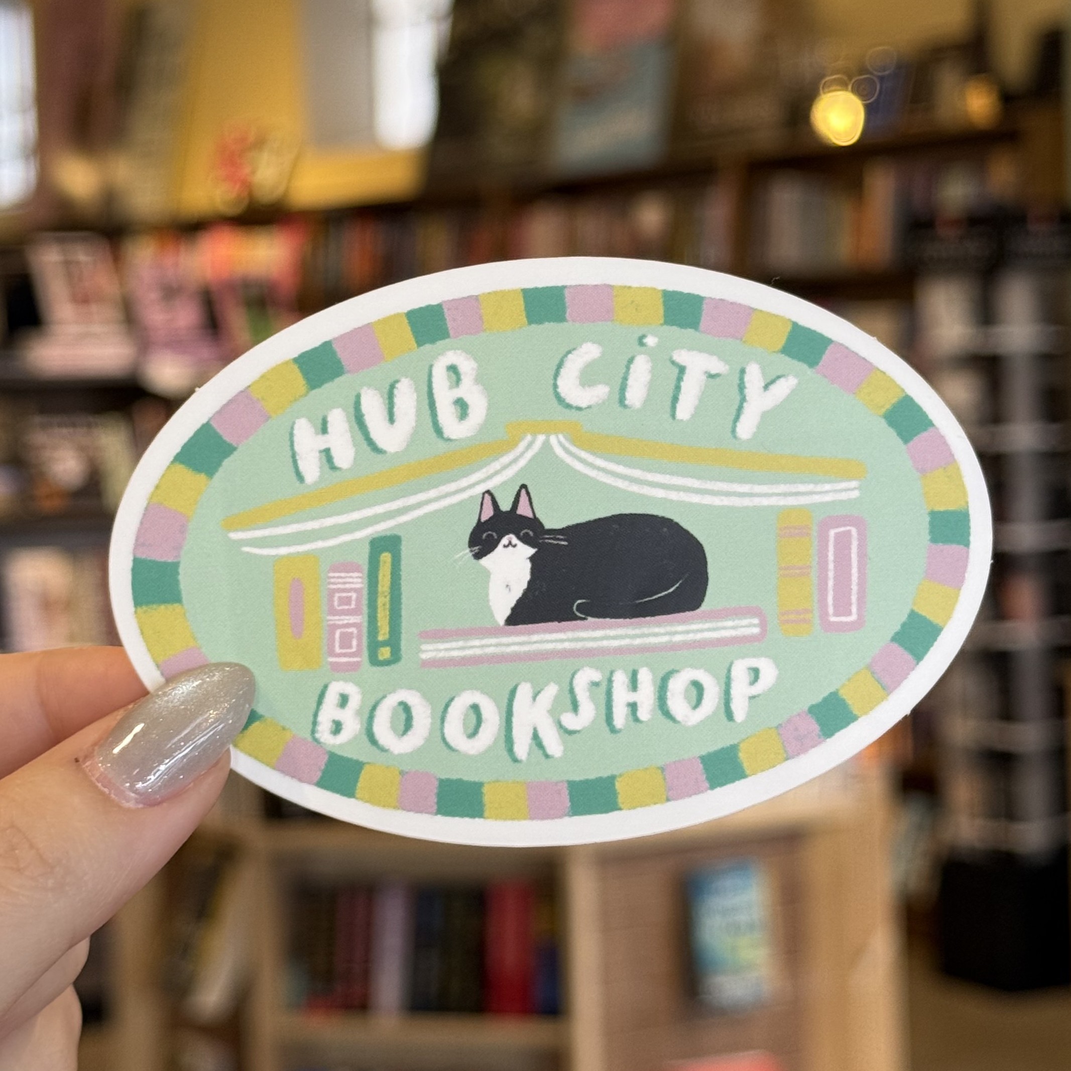 Zora Hub Kitty Sticker